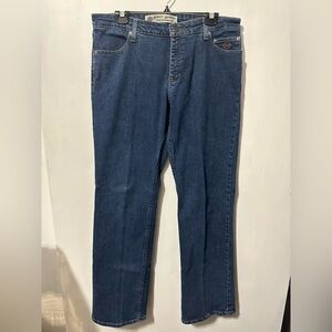 Harley-Davidson women’s blue denim jeans straight leg mid rise